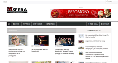 Desktop Screenshot of msfera.pl