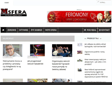 Tablet Screenshot of msfera.pl